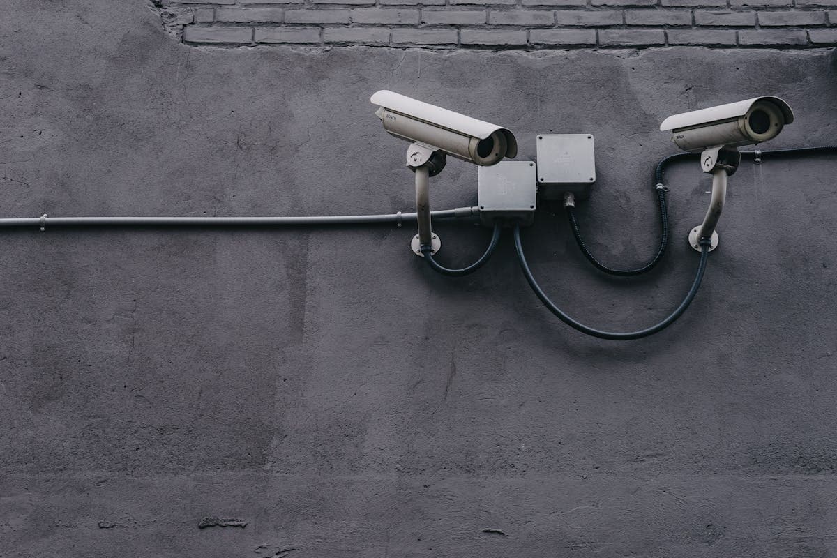 CCTV camera installation for property monitoring
