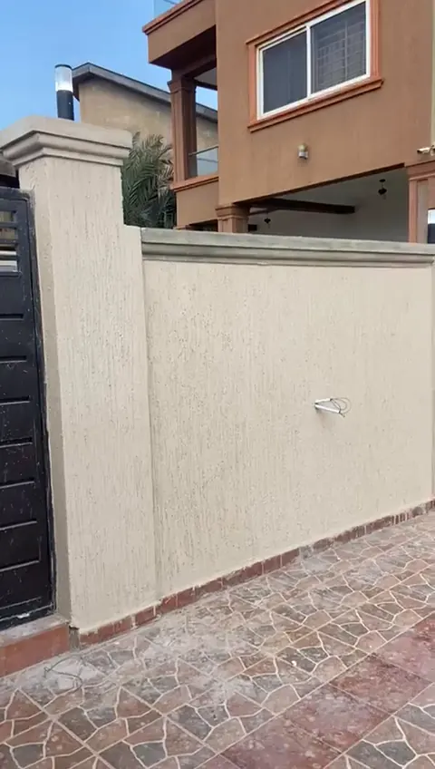 Outdoor property electrical progress view